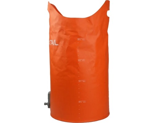 Душ портативний Flextail Tiny Shower Bucket із ємністю та насосом 20 л помаранчевий (TSB-700)