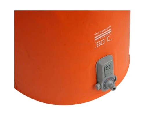 Душ портативний Flextail Tiny Shower Bucket із ємністю та насосом 20 л помаранчевий (TSB-700)