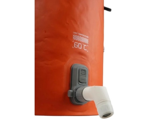 Душ портативний Flextail Tiny Shower Bucket із ємністю та насосом 20 л помаранчевий (TSB-700)