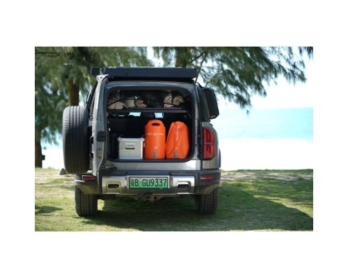 Душ портативний Flextail Tiny Shower Bucket із ємністю та насосом 20 л помаранчевий (TSB-700)