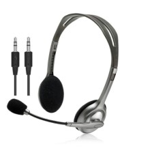 Навушники Logitech H110 Stereo Headset with 2*3pin jacks (981-000271)