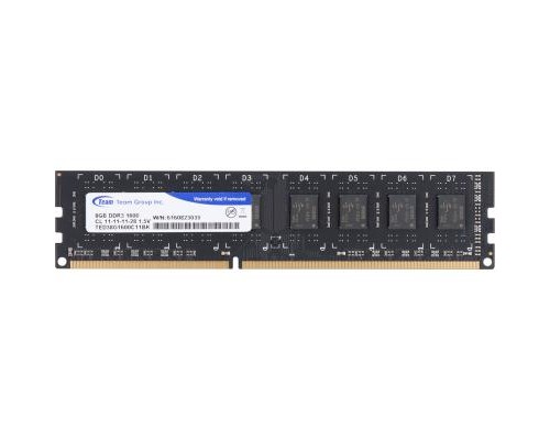Модуль пам'яті для комп'ютера DDR3 8GB 1600 MHz Team (TED38G1600C1101)