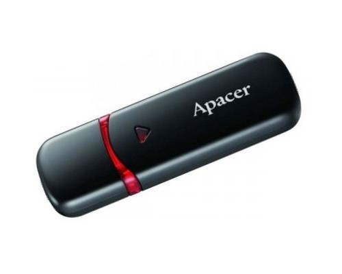 USB флеш накопичувач Apacer 32GB AH333 black USB 2.0 (AP32GAH333B-1) 