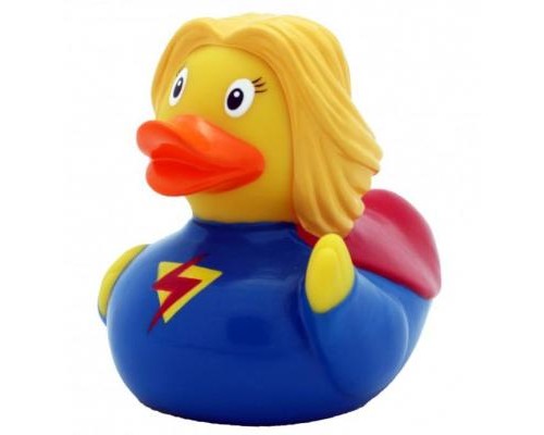 Іграшка для ванної Funny Ducks Супервумен качка (L1808) Іграшка для ванної Funny Ducks Супервумен качка (L1808)