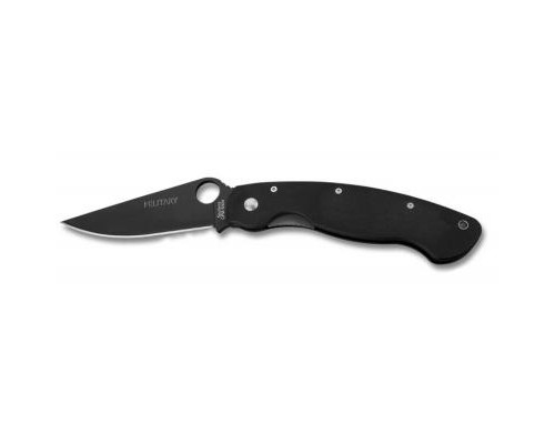 Ніж Spyderco Military, G-10, черный клинок (C36GPBK)