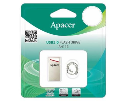 USB флеш накопичувач Apacer 16GB AH112 USB 2.0 (AP16GAH112R-1) 