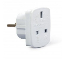 Перехідник Cablexpert UK-розетка - Евро-вилка (A-AC-UKEU-001) Перехідник Cablexpert UK-розетка - Евро-вилка (A-AC-UKEU-001)