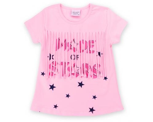Набір дитячого одягу Breeze футболка із зірочками з шортами (9036-98G-pink)