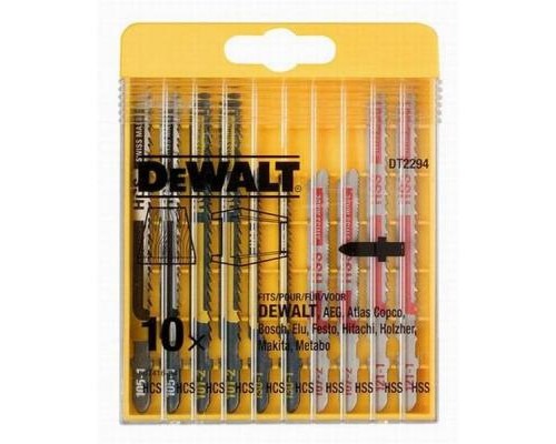 Полотно DeWALT DT2294, по металлу, дереву, 10шт. (DT2294)