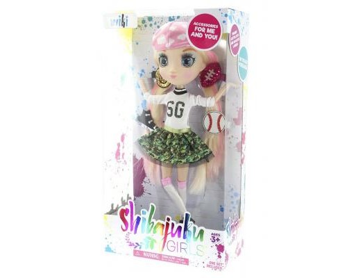 Лялька Shibajuku Girls S3 - МИКИ (33 см, 6 точек артикуляции, с аксессуарами) (HUN6866)