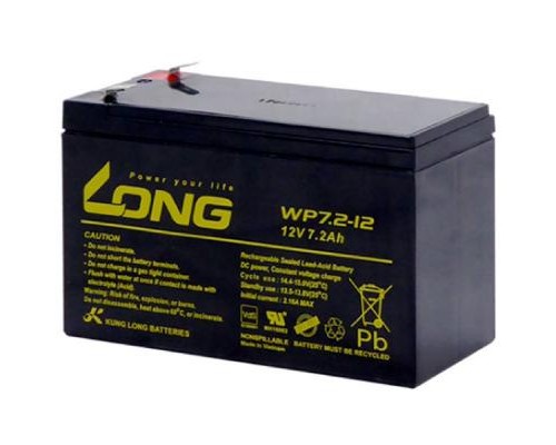 Батарея до ДБЖ Long 12В 7.2 Ач (WP7.2-12) (WP7.2-12) 