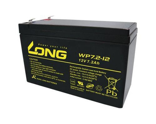 Батарея до ДБЖ Long 12В 7.2 Ач (WP7.2-12) (WP7.2-12) 