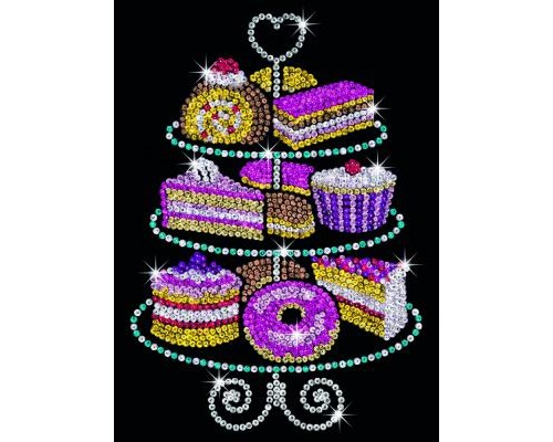 Набір для творчості Sequin Art BLUE Cakestand (SA1423) Набір для творчості Sequin Art BLUE Cakestand (SA1423)