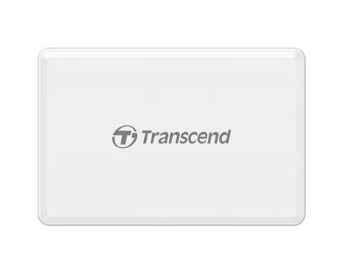 Зчитувач флеш-карт Transcend USB 3.1 White (TS-RDF8W2)