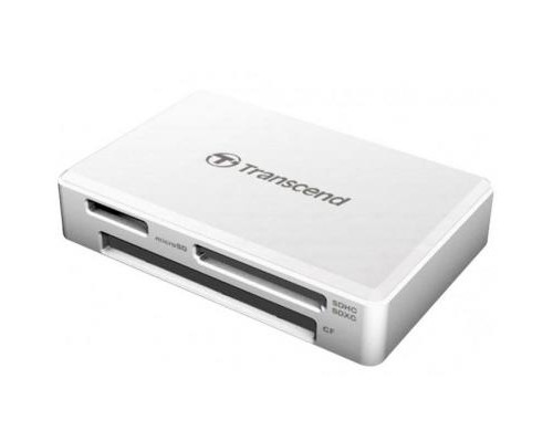 Зчитувач флеш-карт Transcend USB 3.1 White (TS-RDF8W2)