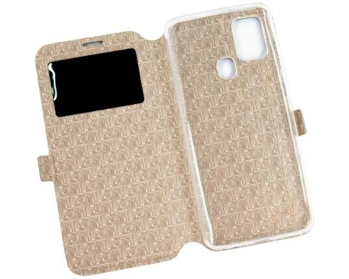 Чохол до мобільного телефона Dengos Flipp-Book Call ID Samsung Galaxy A21s, black (DG-SL-BK-262) (DG-SL-BK-262)