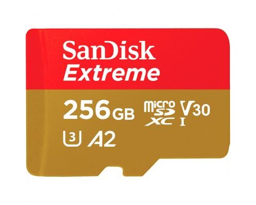 Карта пам'яті SanDisk 256GB microSD class 10 UHS-I U3 V30 A2 Extreme Mobile Gaming (SDSQXA1-256G-GN6GN) Карта пам'яті SanDisk 256GB microSD class 10 UHS-I U3 V30 A2 Extreme Mobile Gaming (SDSQXA1-256G-GN6GN)