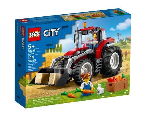 Конструктор LEGO City Great Vehicles Трактор 148 деталей (60287)