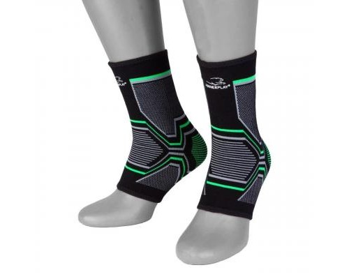 Фіксатор гомілкостопа PowerPlay 4100 (пара) L/XL Black (PP_4100_L/XL_Black)
