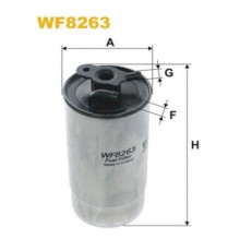 Фільтр паливний Wixfiltron WF8263