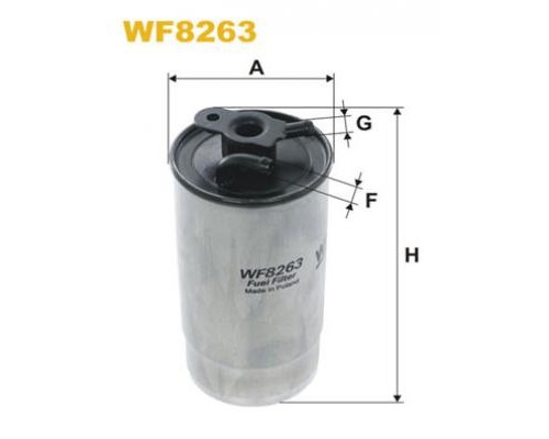 Фільтр паливний Wixfiltron WF8263