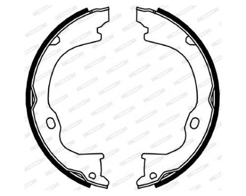 Гальмівні колодки FERODO FSB4060