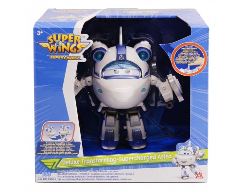 Трансформер Super Wings Supercharge Lights&Sounds Astra, Астра, світло, звук (EU740433)
