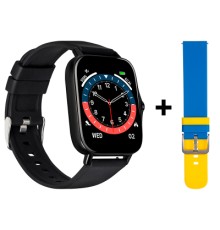 Смарт-годинник Gelius Pro GP-SW004 (AMAZWATCH GT2) Bluetooth Call (IPX7) Black (GP-SW004 Black)