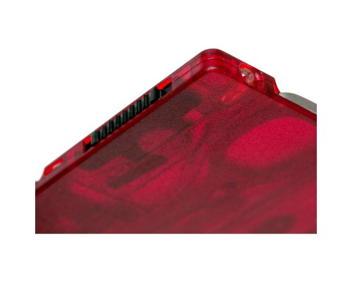 Ніж Victorinox SwissCard Lite Transparent Red (0.7300.T)