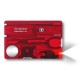 Ніж Victorinox SwissCard Lite Transparent Red (0.7300.T)