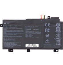 Акумулятор до ноутбука ASUS TUF Gaming FX504GD (B31N1726) 11.4V 3900mAh, Shape-A PowerPlant (NB431151)