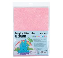 Кольоровий картон Kite А4, з чарівним гліттером 8 листов/8 цветов (K22-423)