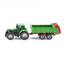 Спецтехніка Siku Трактор Deutz з причепом, 1:55 (6002389)