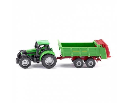 Спецтехніка Siku Трактор Deutz з причепом, 1:55 (6002389)