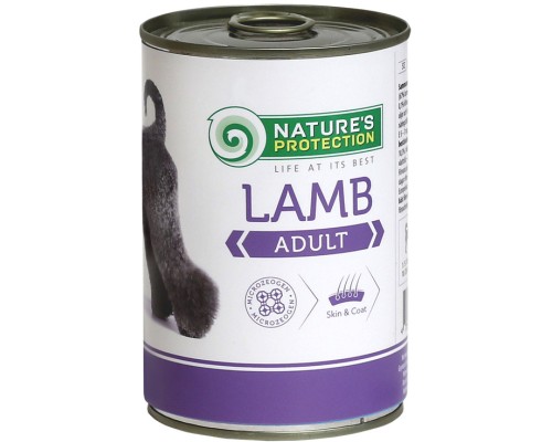 Консерви для собак Nature's Protection Adult Lamb 400 г (KIK24628)