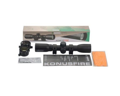 Оптичний приціл Konus KonusFire 4x32 30/30 (з кільцями) (7350)