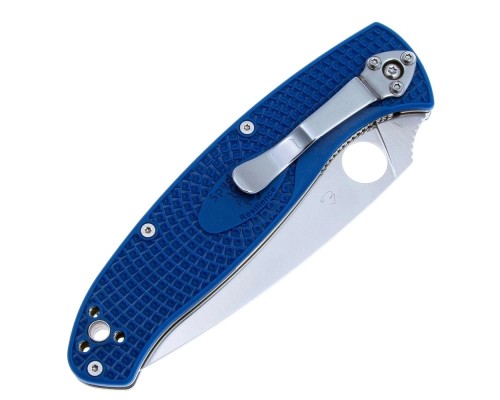 Ніж Spyderco Resilience FRN S35VN напівсеррейтор (C142PSBL)