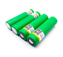 Акумулятор 18650 Li-Ion 3000mah (2850-3000mah), 30A, 3.7V (2.75-4.2V), green, PVC BOX Liitokala (Lii-VTC6)