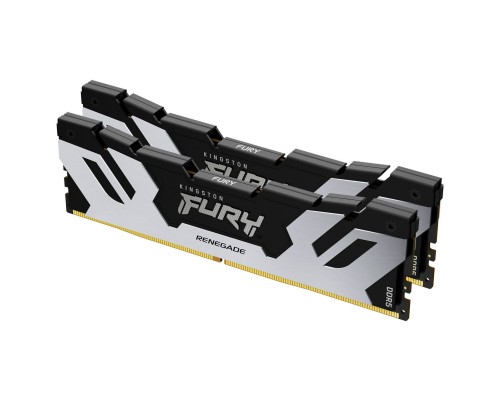 Модуль пам'яті для комп'ютера DDR5 32GB (2x16GB) 6000 MHz FURY Renegade Silver Kingston Fury (ex.HyperX) (KF560C32RSK2-32) Модуль пам'яті для комп'ютера DDR5 32GB (2x16GB) 6000 MHz FURY Renegade Silver Kingston Fury (ex.HyperX) (KF560C32RSK2-32)