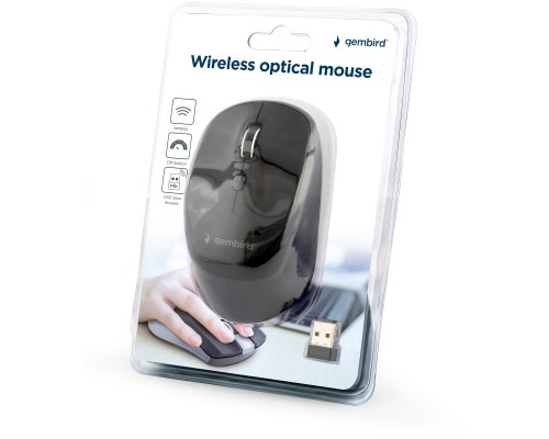 Мишка Gembird MUSW-4B-05 Wireless Black (MUSW-4B-05)