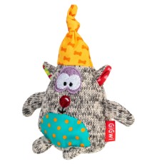 Іграшка для собак GiGwi Plush Ведмідь з пискавкою 10 см (75044)