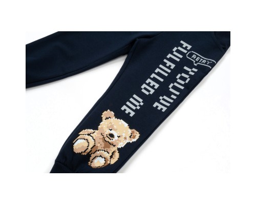 Спортивний костюм дитячий Breeze з ведмедиком (18105-92B-gray)