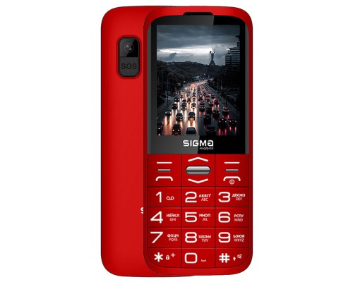 Мобільний телефон Sigma Comfort 50 Grace Type-C Red (4827798121825)