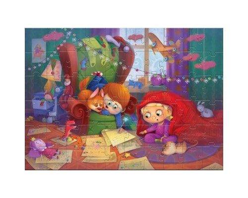 Пазл DoDo Лист до Санти, 60 елементів (300574)