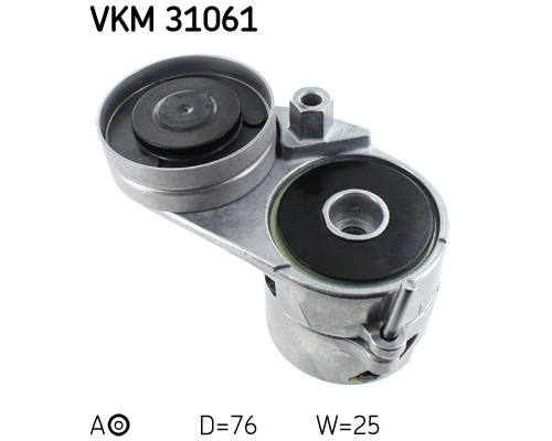 Натягувач ременя з роликом SKF VKM 31061
