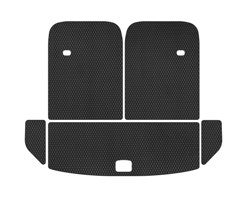 Килимок в багажник EVAtech Kia Sorento Prime 7 seats 2014-2020 3 поко (KI32619BE5RBB)