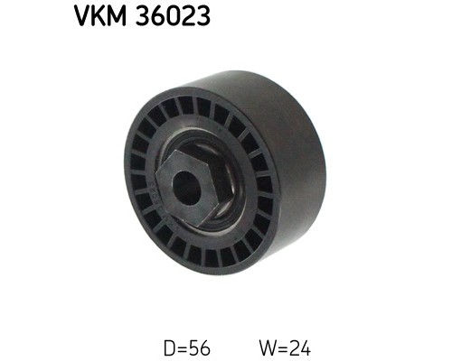 Ролик натягувача ременя SKF VKM 36023