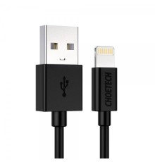 Дата кабель USB 2.0 AM to Lightning 1.2m 2.1A MFI Black Choetech (IP0026-BK)