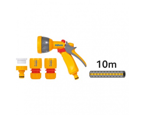 Шланг для поливу HoZelock з катушкою d7,5мм 8м і 2м+4 конектори Міні Pico Reel (7050)