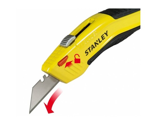 Ніж монтажний Stanley Instantfeed, 5 лез, автоподача нових лез, L=150мм. (0-10-237)